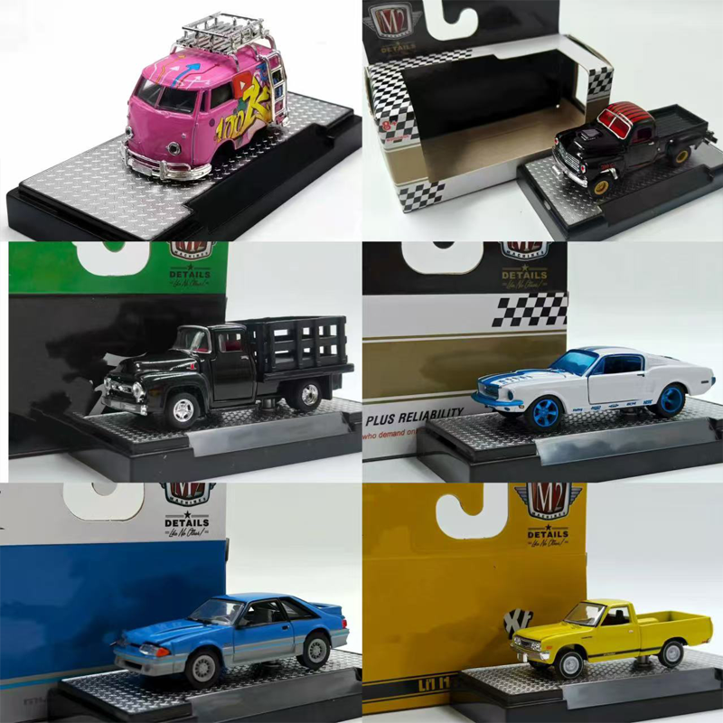 Vintage Collectible Trucks - M2 1:64 Scale Die-cast Alloy Classic