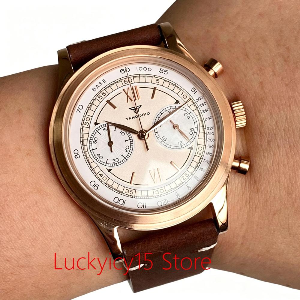 38mm Vintage Rose Gold Watch Q - Vintage Collectible Watches ulasan dan harga
