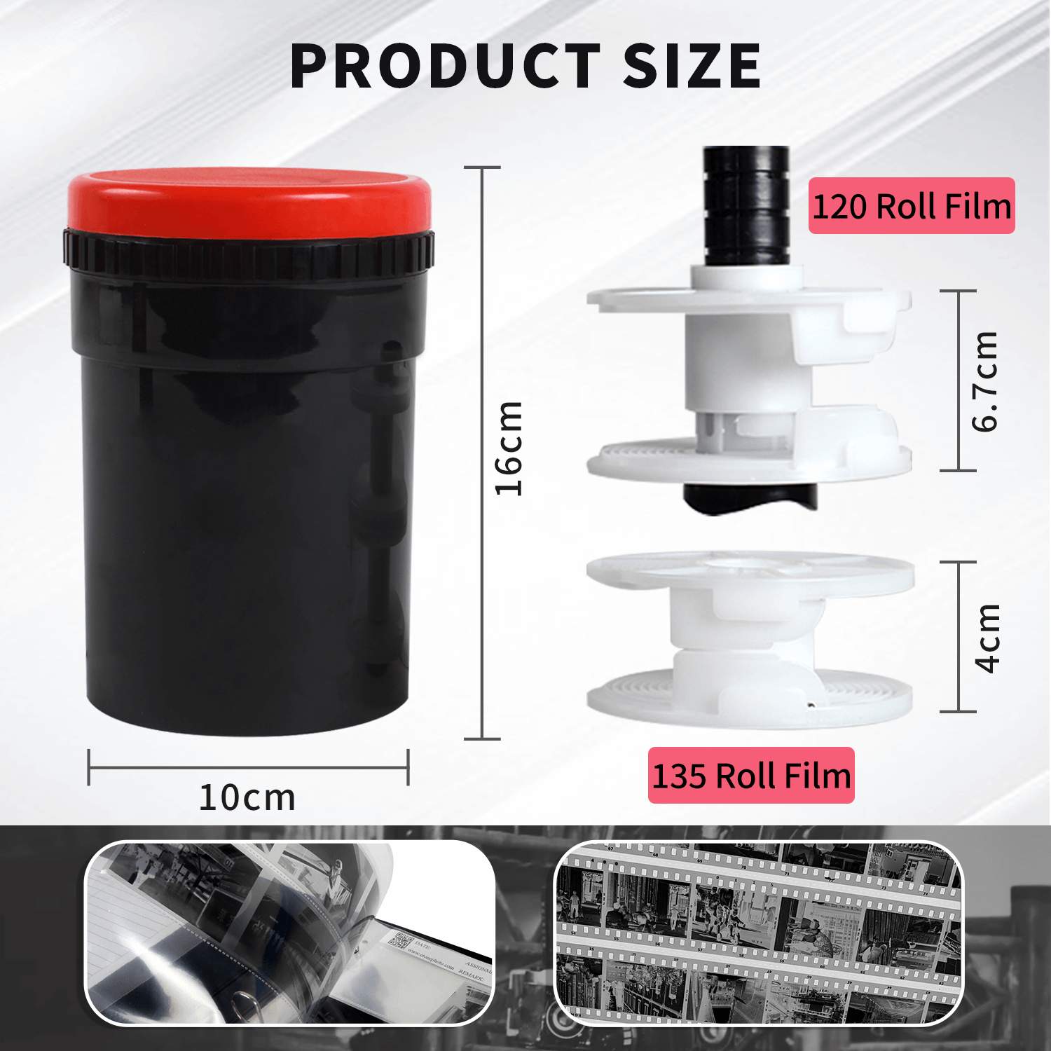 Compact 2 Reel 35mm Film Devel - Developing Tank Reel ulasan dan harga
