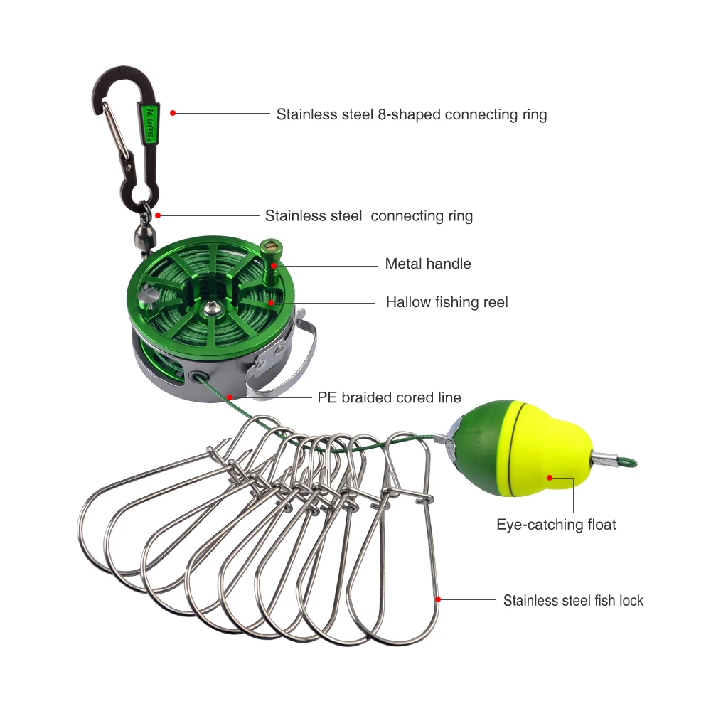 Fishing Lock Buckle Live Fish  - Developing Tank Reel ulasan dan harga