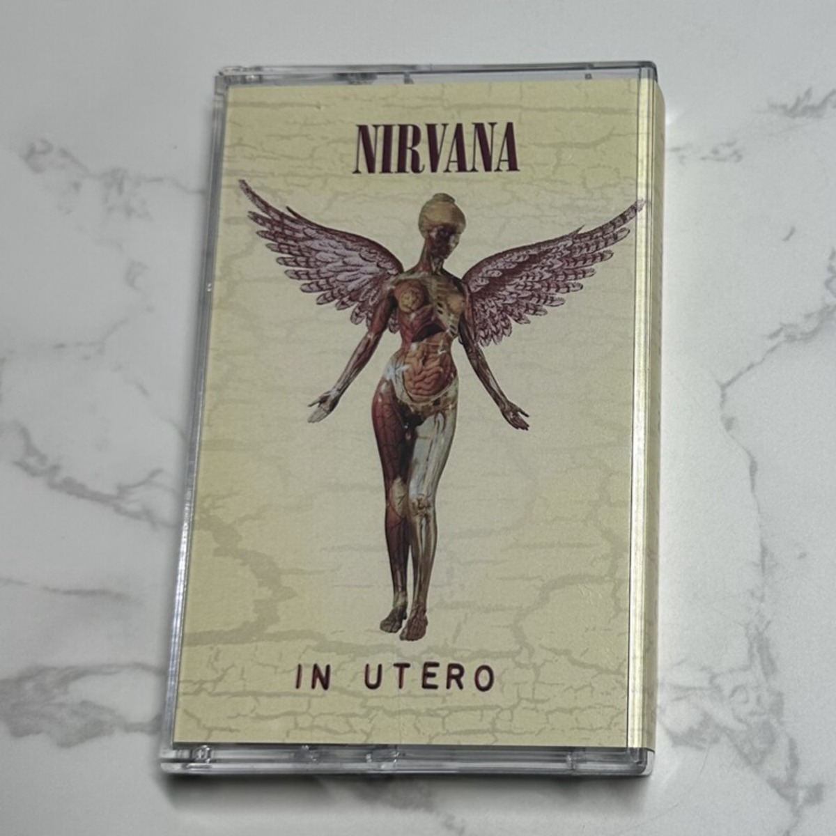 Nirvana in Utero Cassette Tape - Vintage Collectible & Vintage Dolls ulasan dan harga
