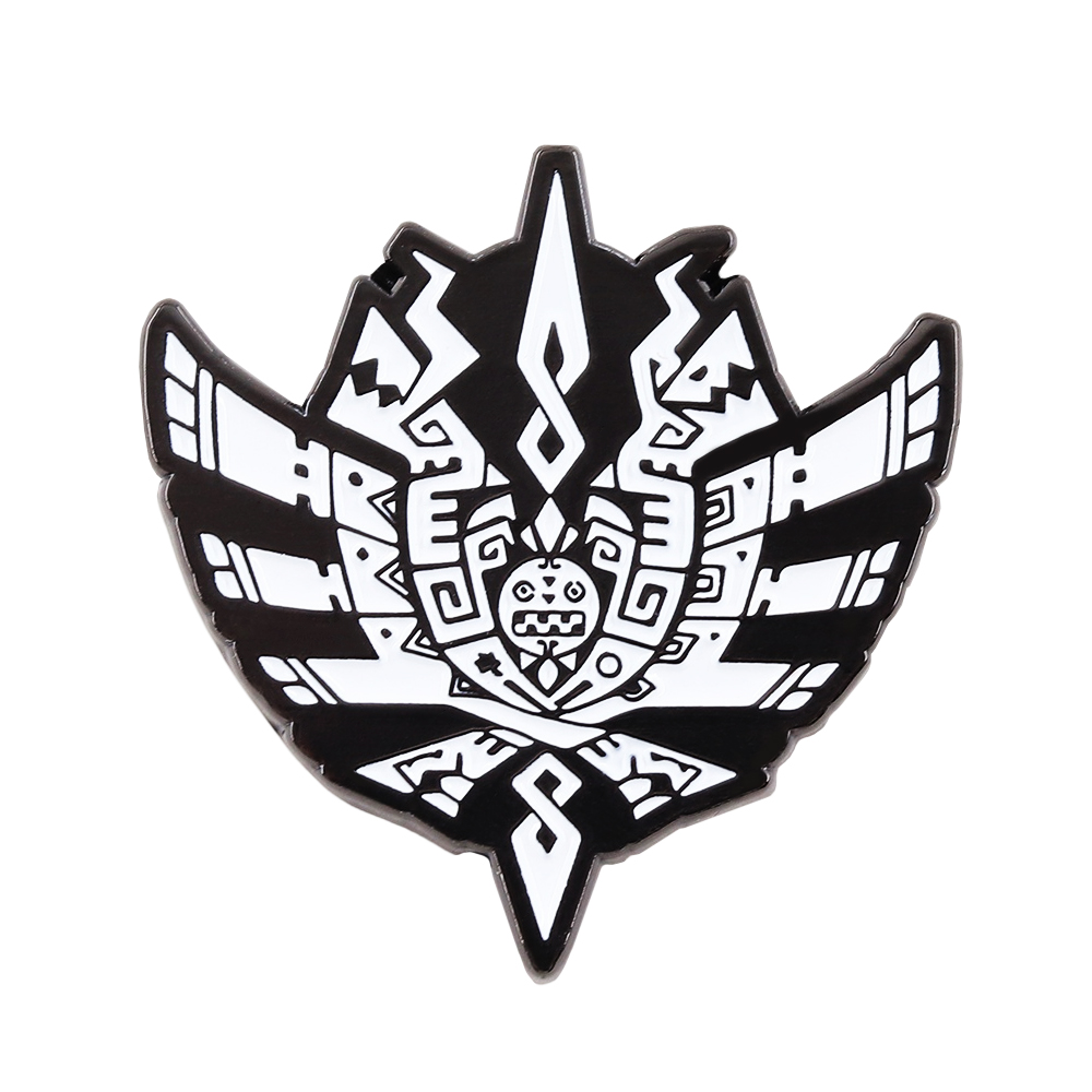 MH4 Monster Hunter-4 Logo Badg - Vintage Collectible Pins ulasan dan harga