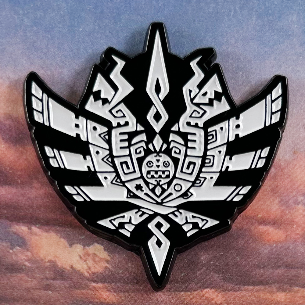 MH4 Monster Hunter-4 Logo Badg - Vintage Collectible Pins ulasan dan harga