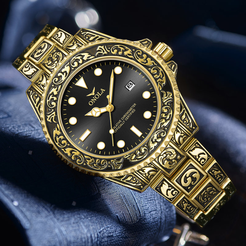 ONOLA brand vintage watch man  - Vintage Collectible Watches ulasan dan harga
