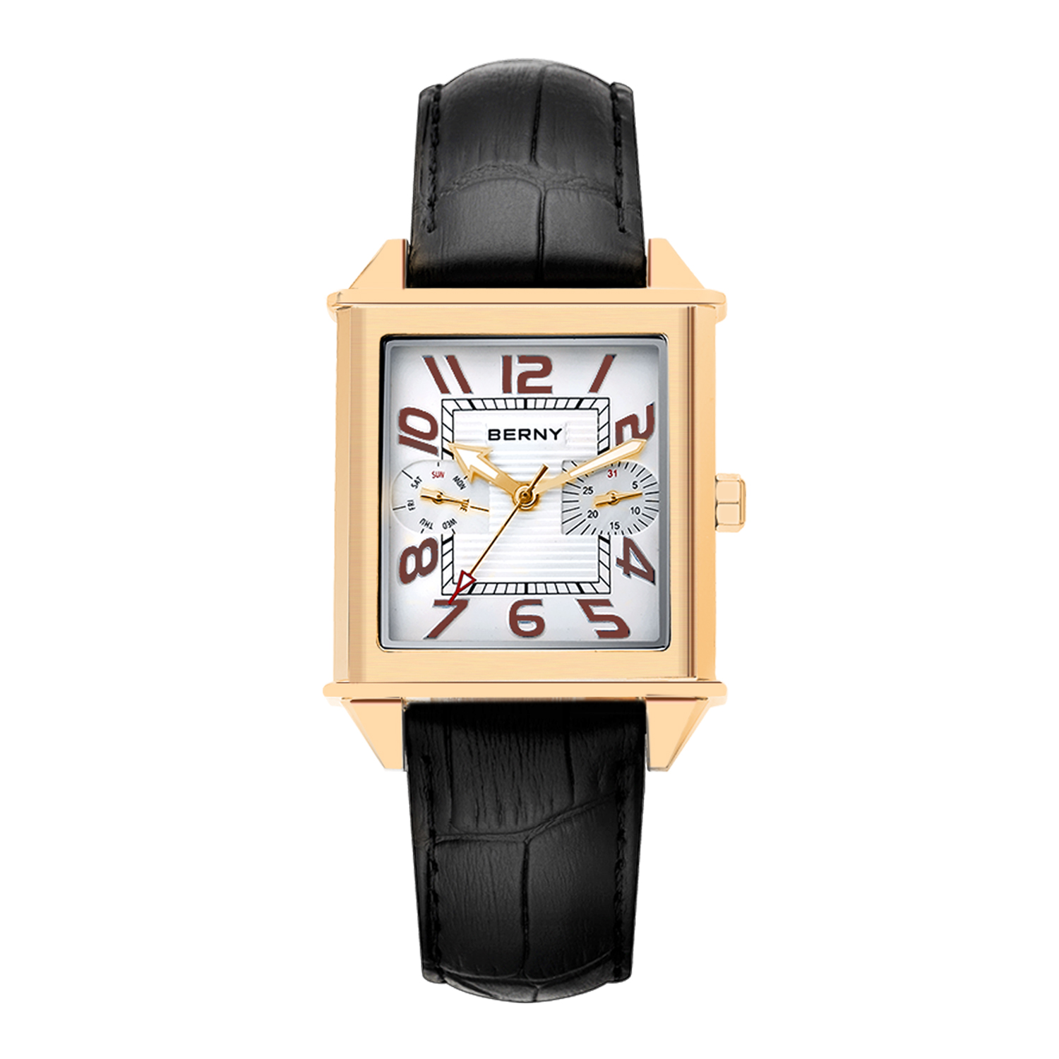 BERNY 6P25 Quartz Watch for Me - Vintage Collectible Watches ulasan dan harga
