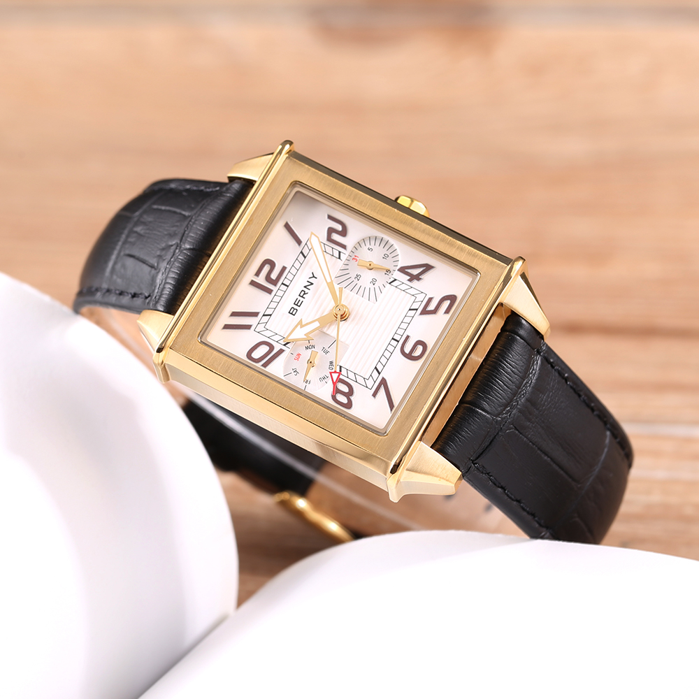 BERNY 6P25 Quartz Watch for Me - Vintage Collectible Watches ulasan dan harga