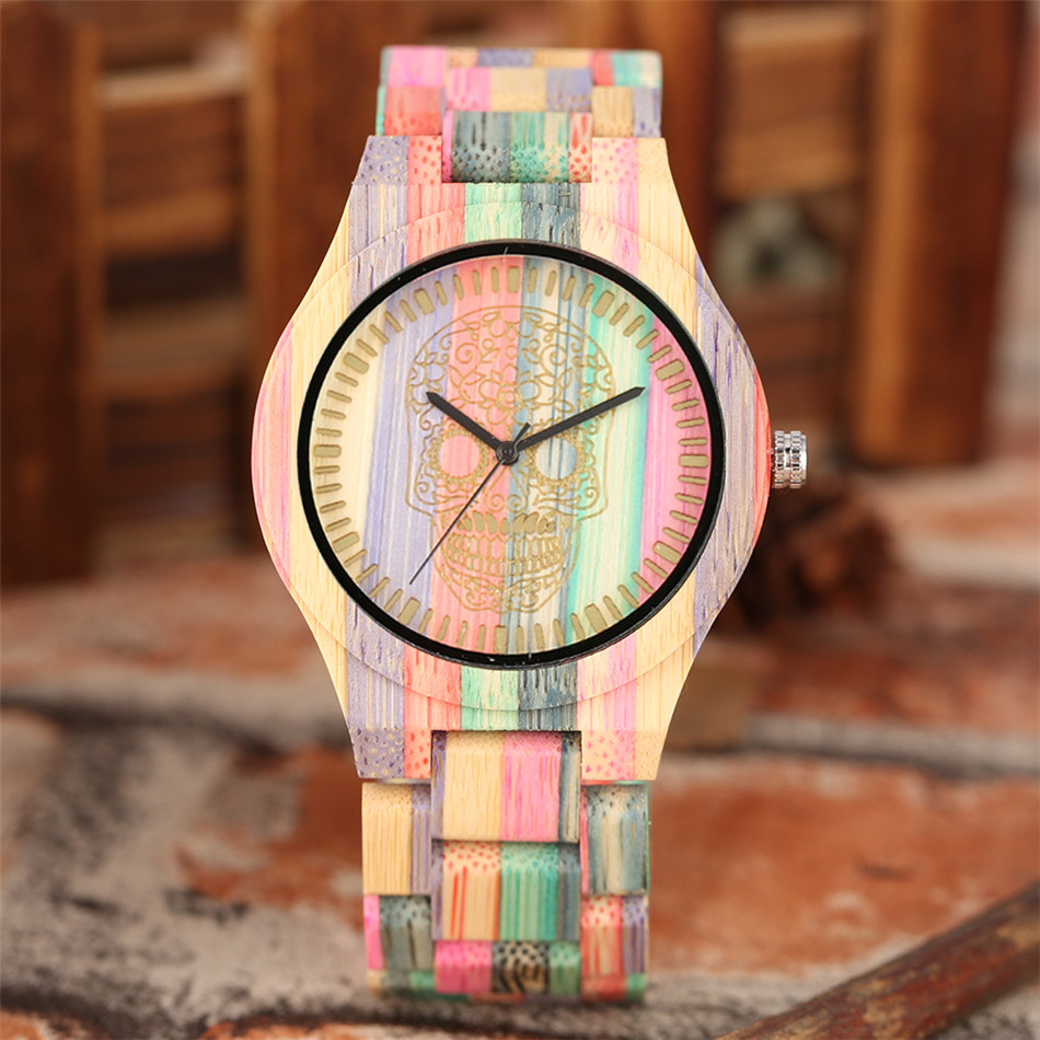 Vintage Stylish Colorful Bambo - Vintage Collectible Watches ulasan dan harga