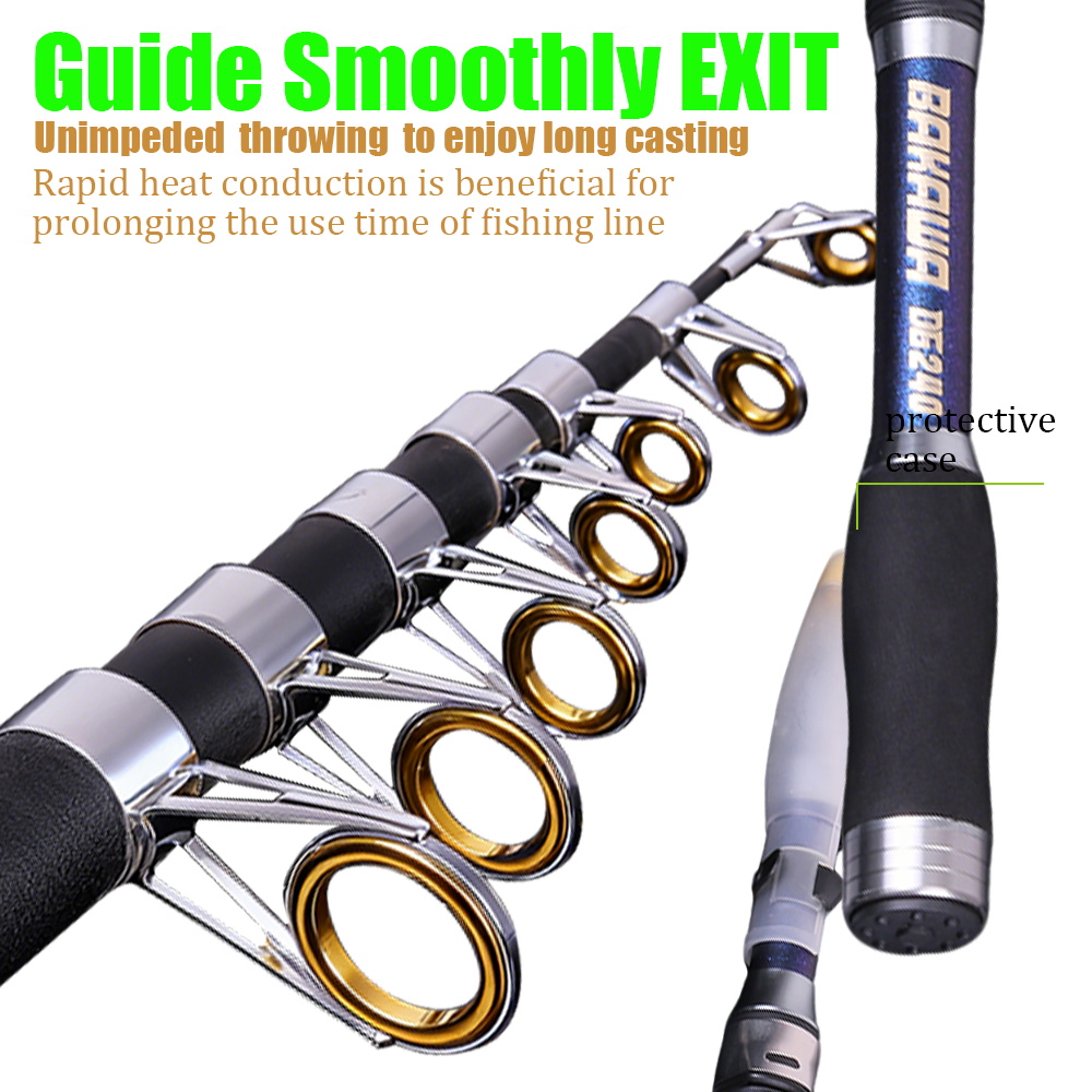 1.8M-2.7M Telescopic Spinning  - Developing Tank Reel ulasan dan harga