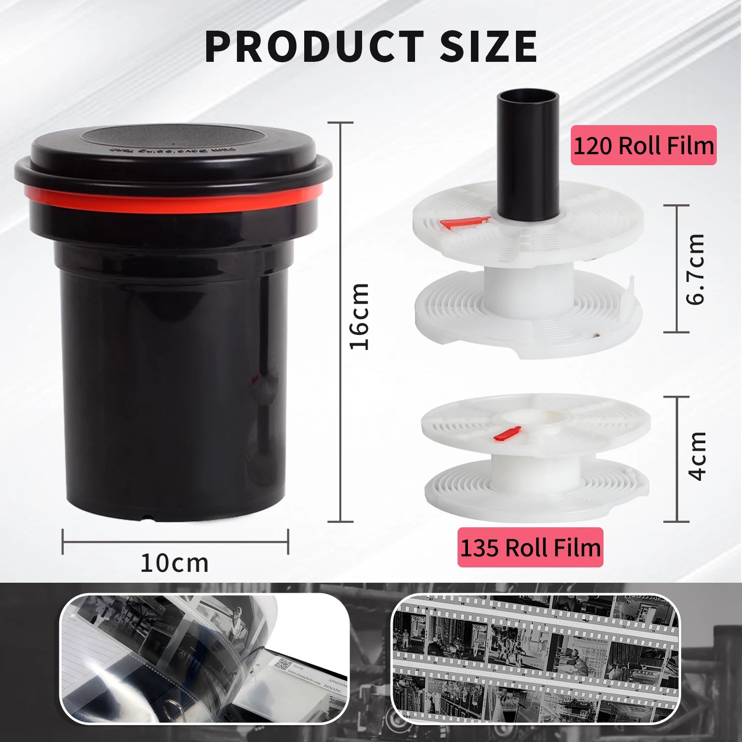 Film Developing Tank 2 Spiral  - Developing Tank Reel ulasan dan harga