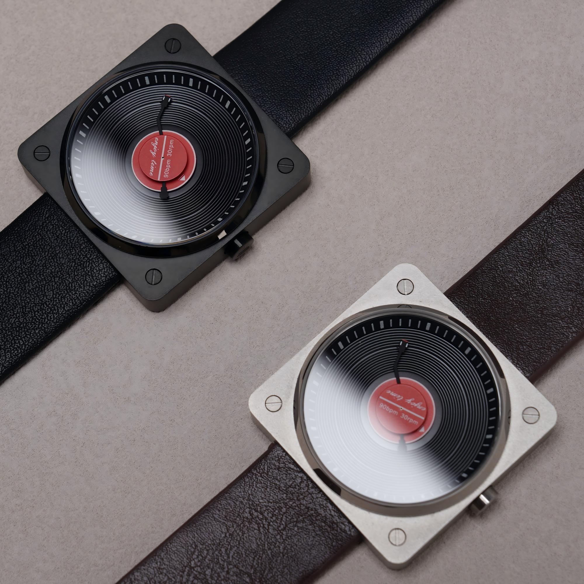 SKU Vinyl Record Quartz watche - Vintage Collectible Watches ulasan dan harga