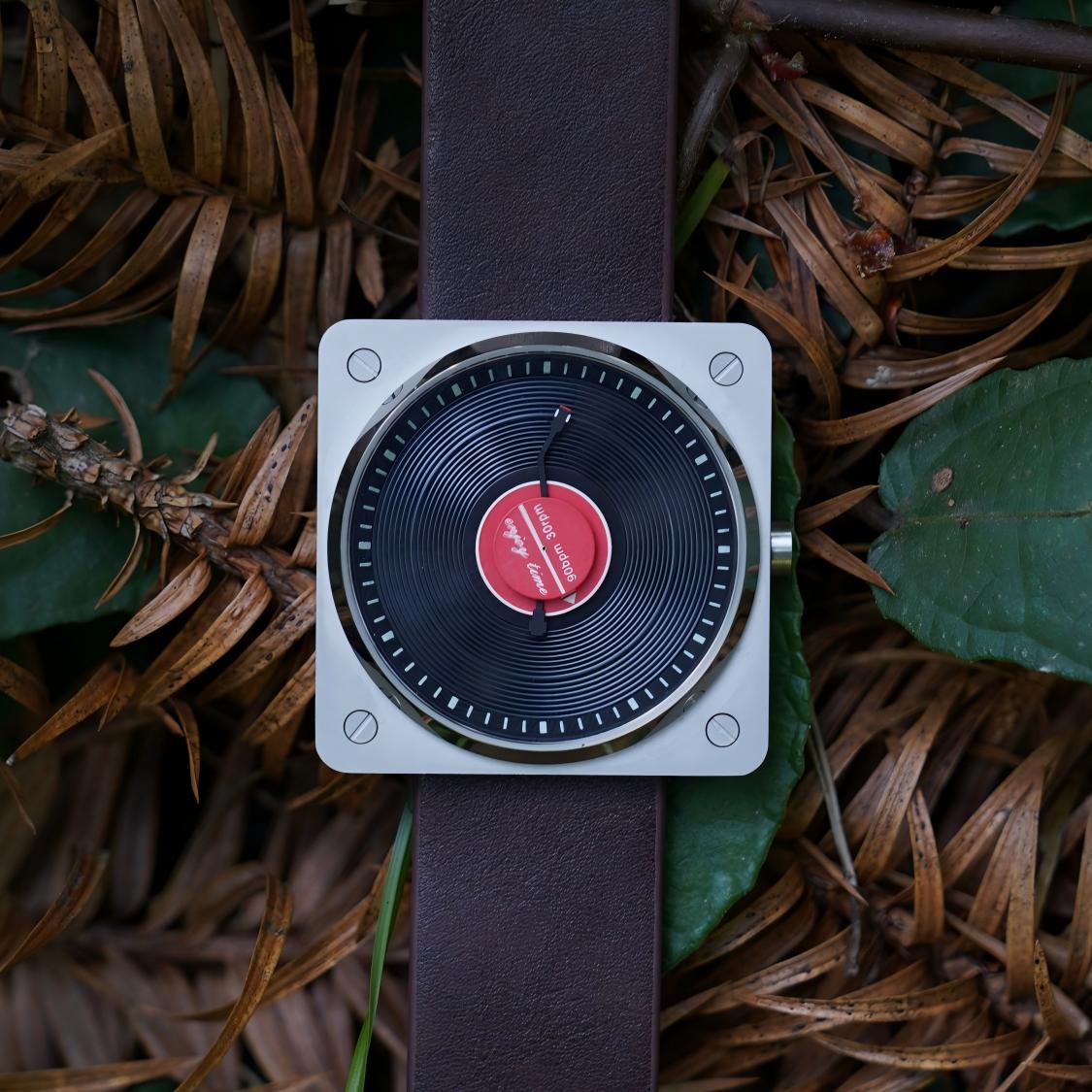SKU Vinyl Record Quartz watche - Vintage Collectible Watches ulasan dan harga