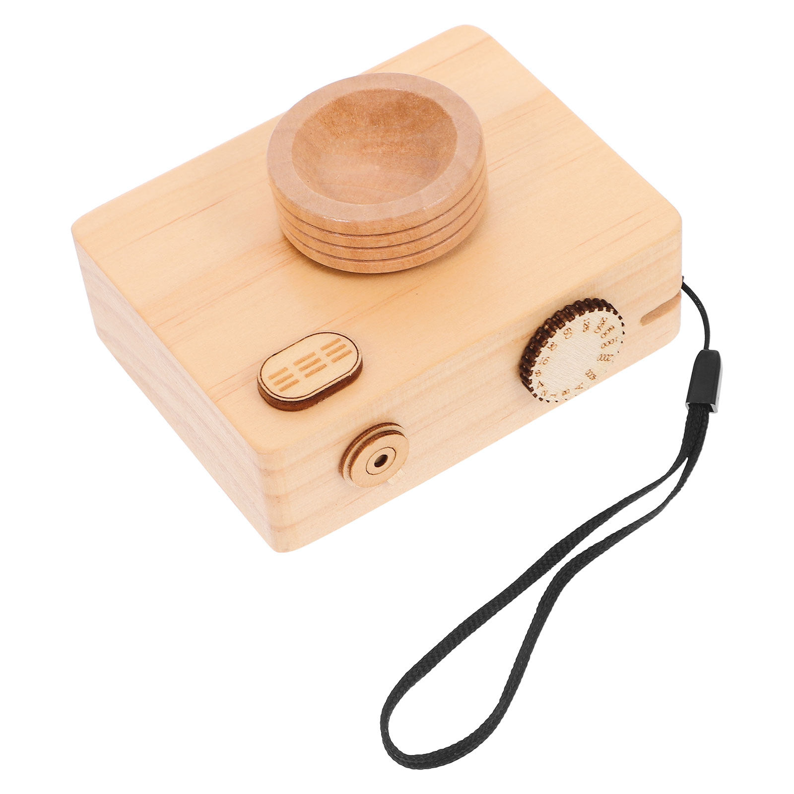Creative Wooden Camera Box Dec - Small Vintage Collectible Items ulasan dan harga
