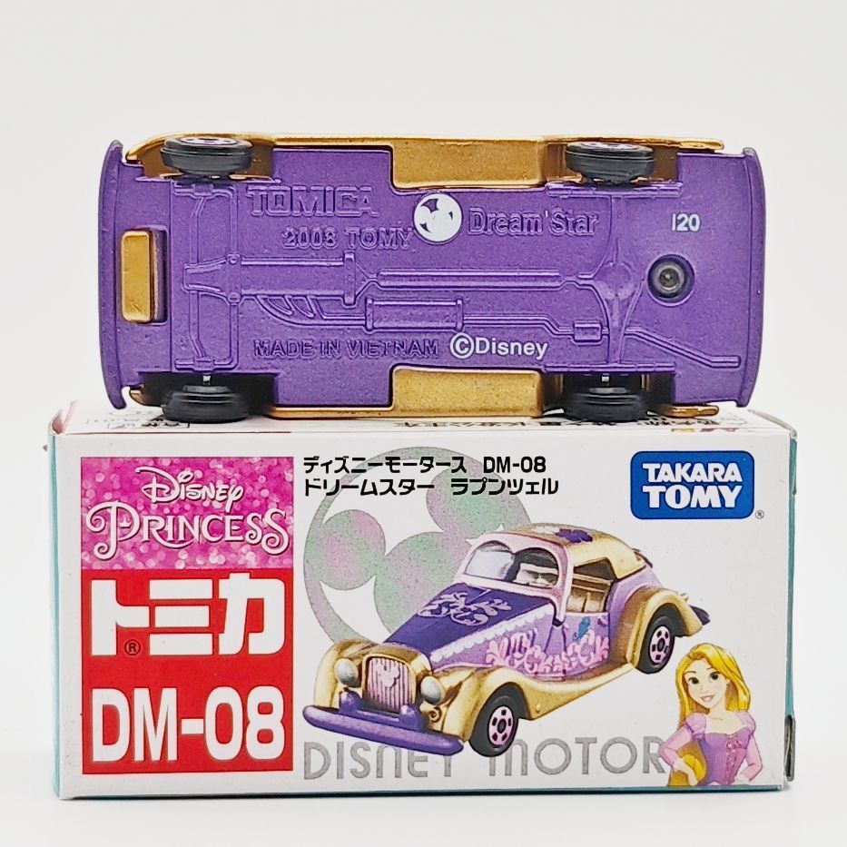 TOMY Tomica Disney Rapunzel DM - Vintage Disney Collectible ulasan dan harga