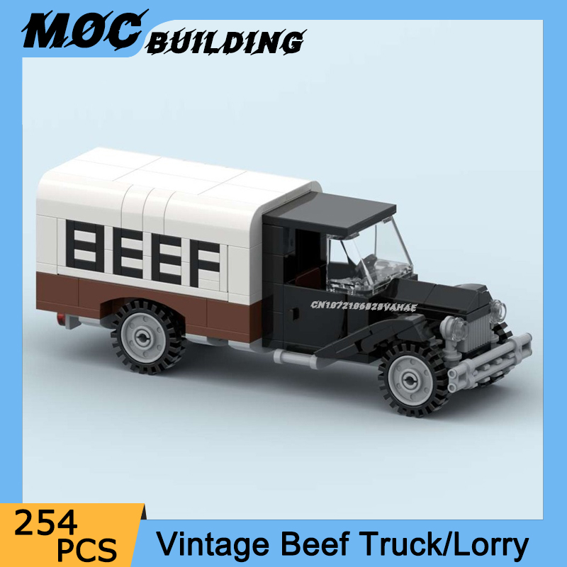 MOC Building Blocks City Vinta - Vintage Collectible Trucks ulasan dan harga