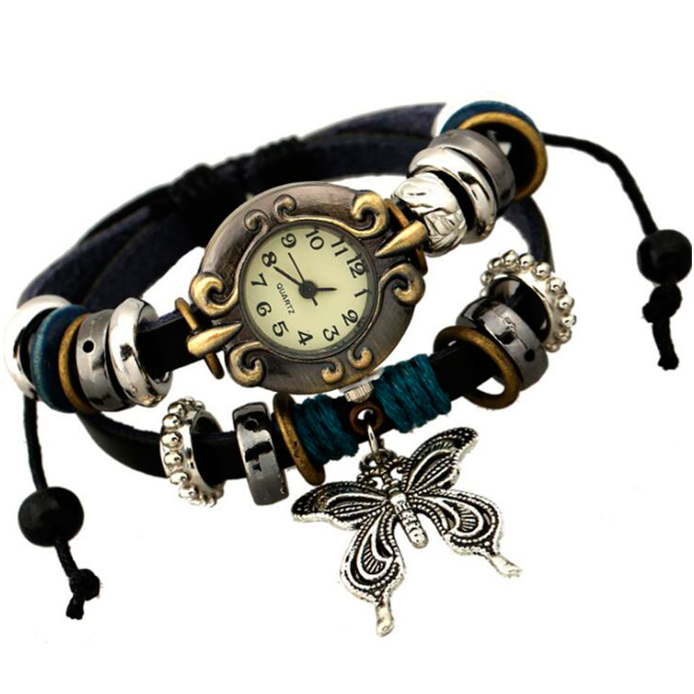 Handmade Butterfly Beads Brace - Vintage Collectible Watches ulasan dan harga