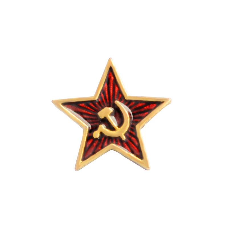 USSR Red Star Badge Lapel Pins - Vintage Collectible Pins ulasan dan harga