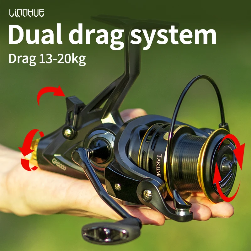 LINNHUE Carp Fishing Reel Spin - Developing Tank Reel ulasan dan harga