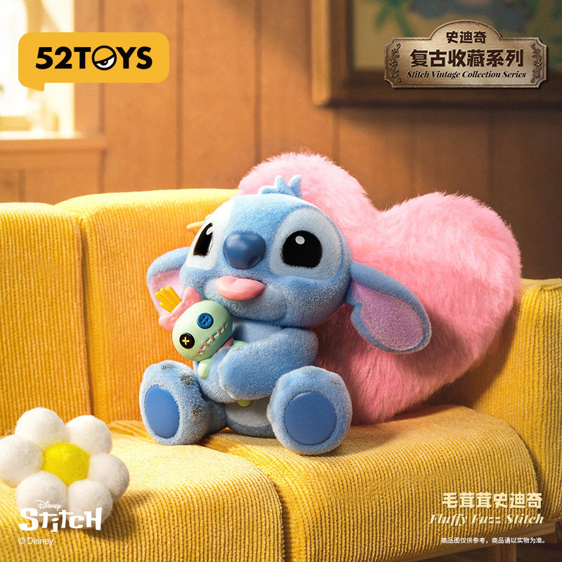 Genuine 52TOYS Disney Stitch V - Vintage Disney Collectible ulasan dan harga