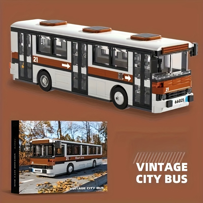 1000 - piece Vintage City Bus  - Vintage Collectible Trucks ulasan dan harga
