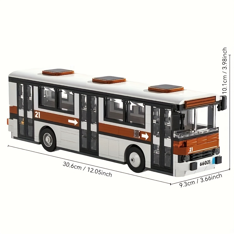 1000 - piece Vintage City Bus  - Vintage Collectible Trucks ulasan dan harga