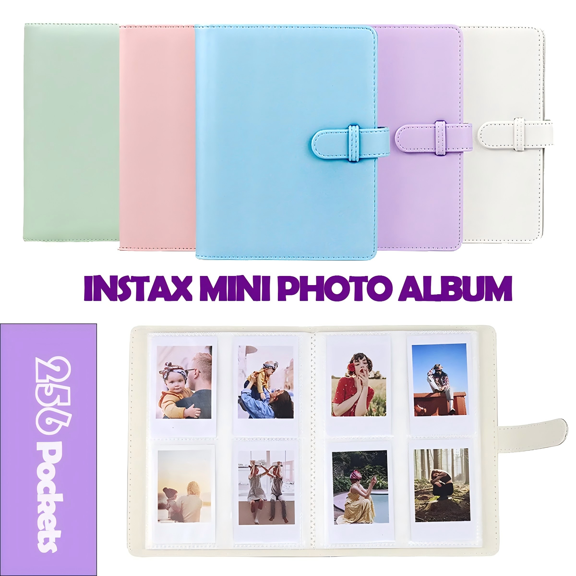 256 Pockets Mini Photo Album P - Super 8 Film Reel ulasan dan harga