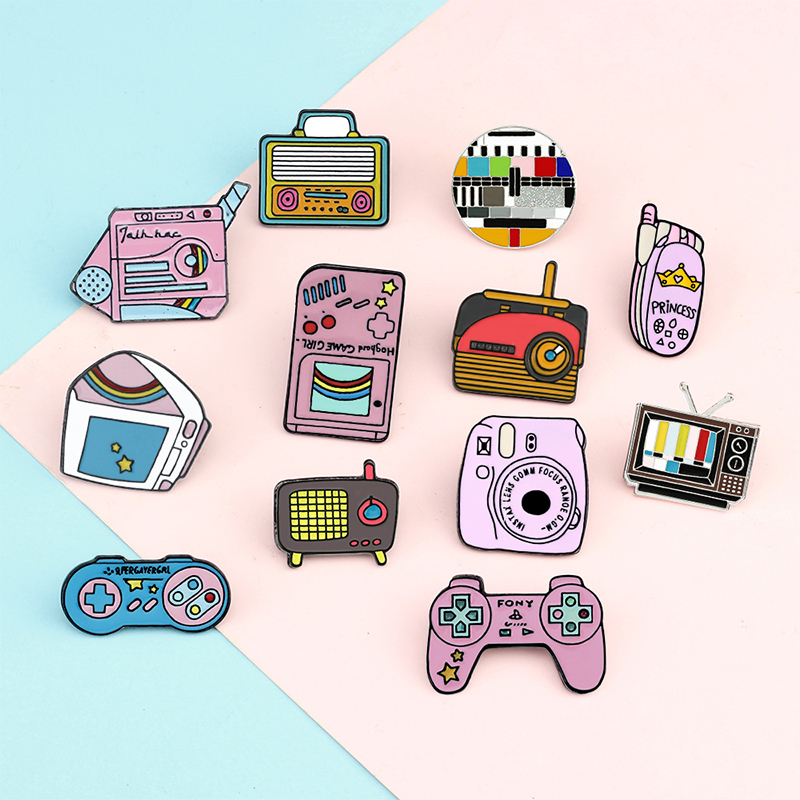Vintage Game Enamel Pins Colle - Vintage Collectible Pins ulasan dan harga