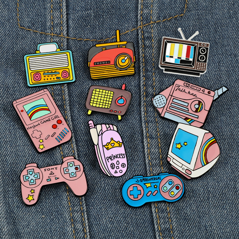 Vintage Game Enamel Pins Colle - Vintage Collectible Pins ulasan dan harga
