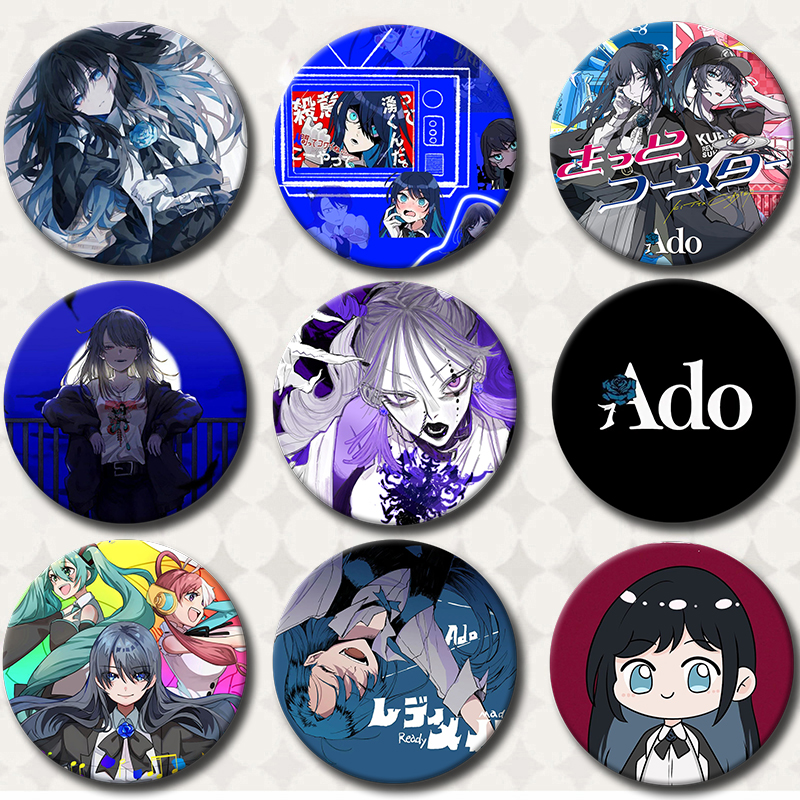 58MM Ado Kyogen X Uta Soft But - Vintage Collectible Pins ulasan dan harga