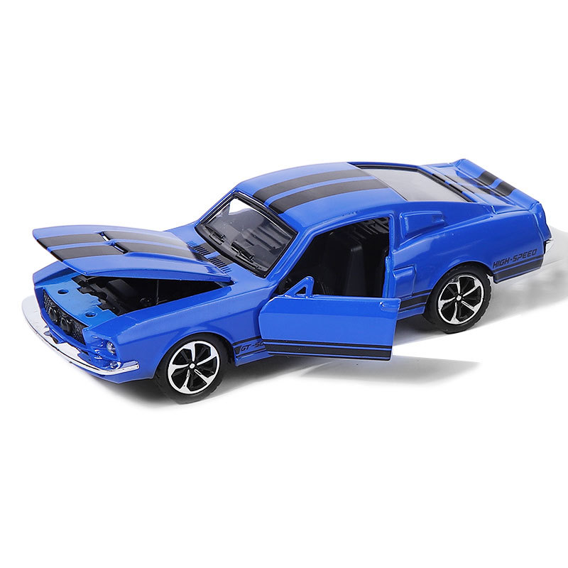 1:32 Diecast Alloy Ford Mustan - Vintage Collectible & Vintage Dolls ulasan dan harga