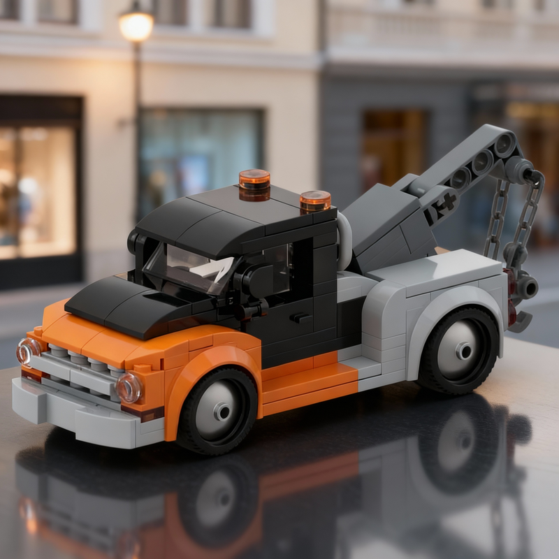 164pcs MOC Vintage Tow Truck C - Vintage Collectible Trucks ulasan dan harga