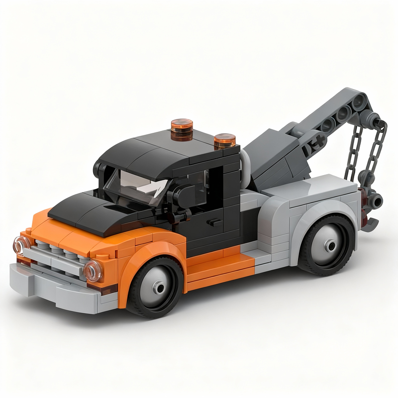 164pcs MOC Vintage Tow Truck C - Vintage Collectible Trucks ulasan dan harga
