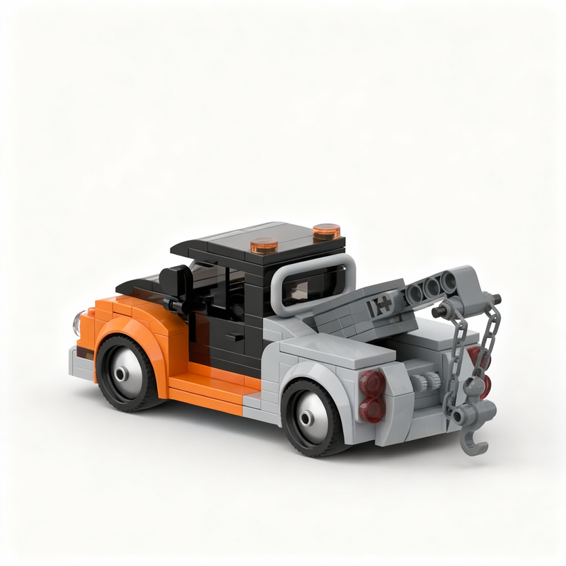 164pcs MOC Vintage Tow Truck C - Vintage Collectible Trucks ulasan dan harga