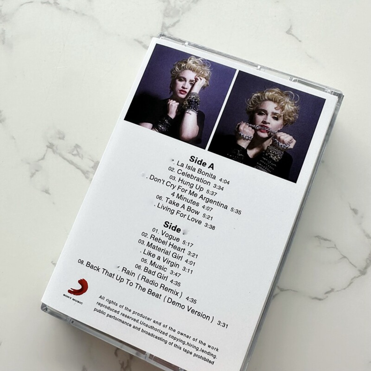 Madonna Classic Pop Music Cass - Vintage Collectible & Vintage Dolls ulasan dan harga