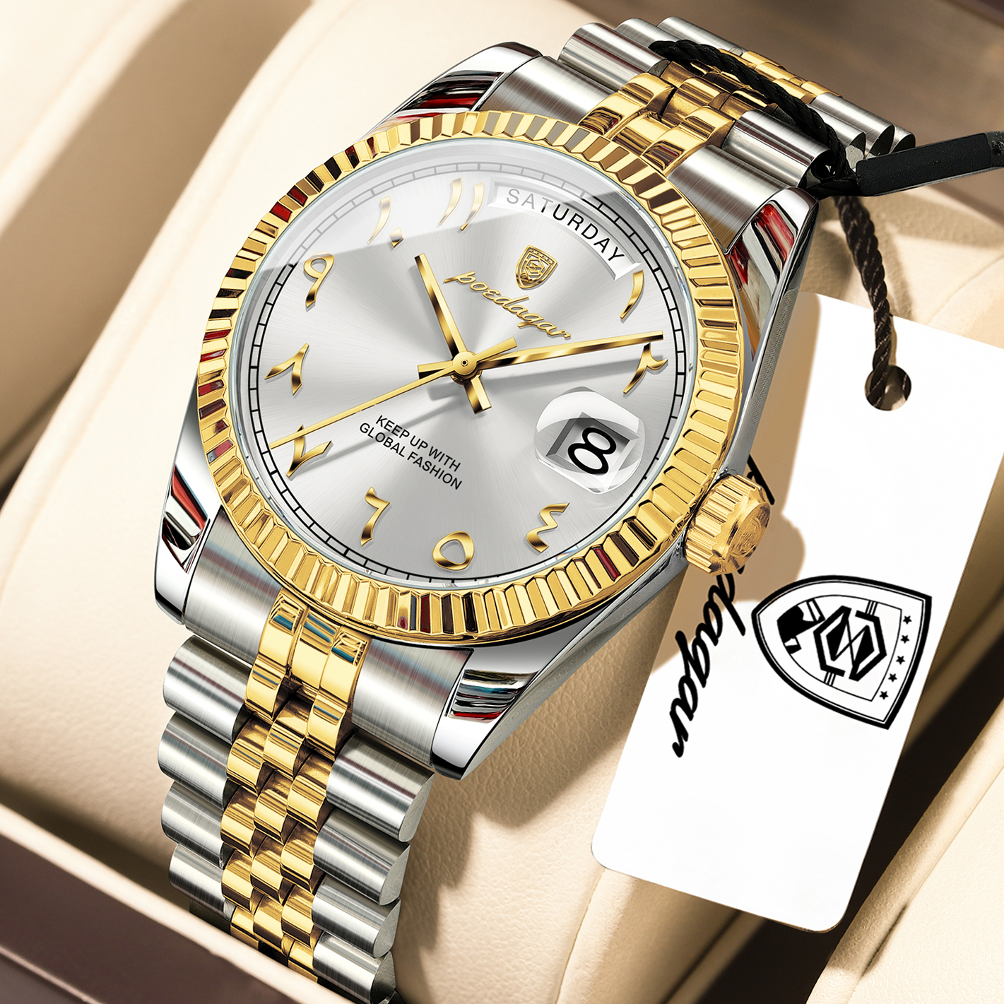 POEDAGAR Luxury Brand Man Cloc - Vintage Collectible Watches ulasan dan harga